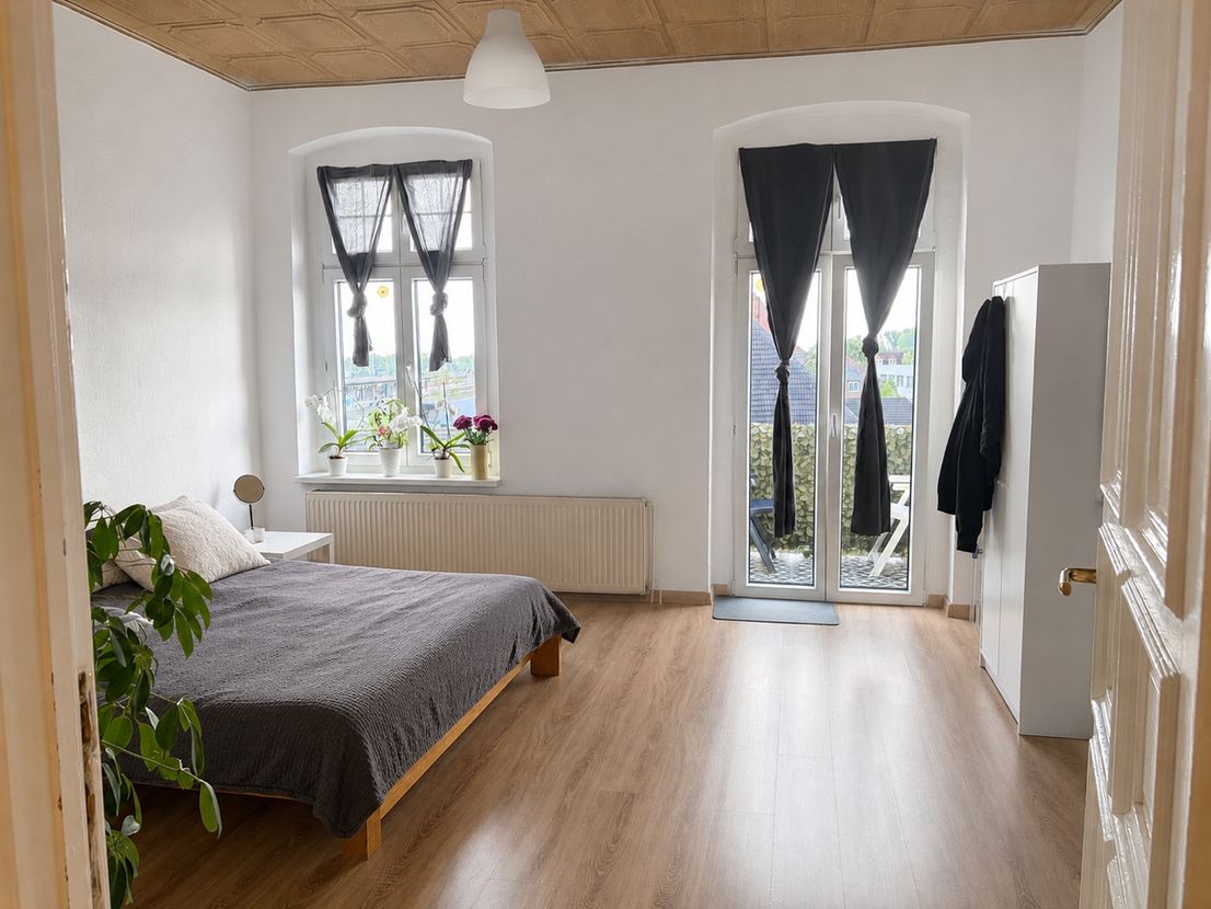 Altbauwohnung in Oranienburg – Wohnbereich im 3. Obergeschoss